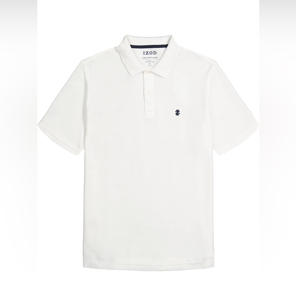 Men’s IZOD Advantage Performance White Polo Size 4XLT - Picture 3 of 9